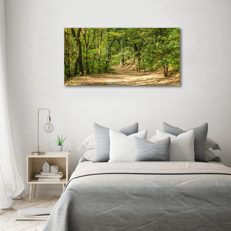 Forest Track - No Frame Print on Canvas