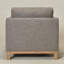 Fauteuil rembourré en duvet d'oie 34,5 po Cami-1498081162