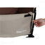All-In-One Convertible Folding Camping Wagon Cart: Bench Seat, Storage Compartment & Included Dog Tether, Beige/Brown-125230235