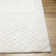 Catosha Machine Woven Polyester Area Rug in Ivory