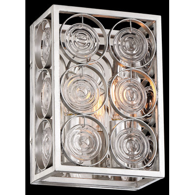 Ladwig Steel Flush Mounted Sconce