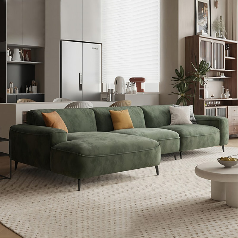 Canapé modulaire 2 pièces rembourré, Orienté à gauche (vu de face), H 29,53 po x l 118,11 po x P 62,99 po