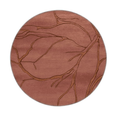 Tapis brun abstrait intérieur et extérieur