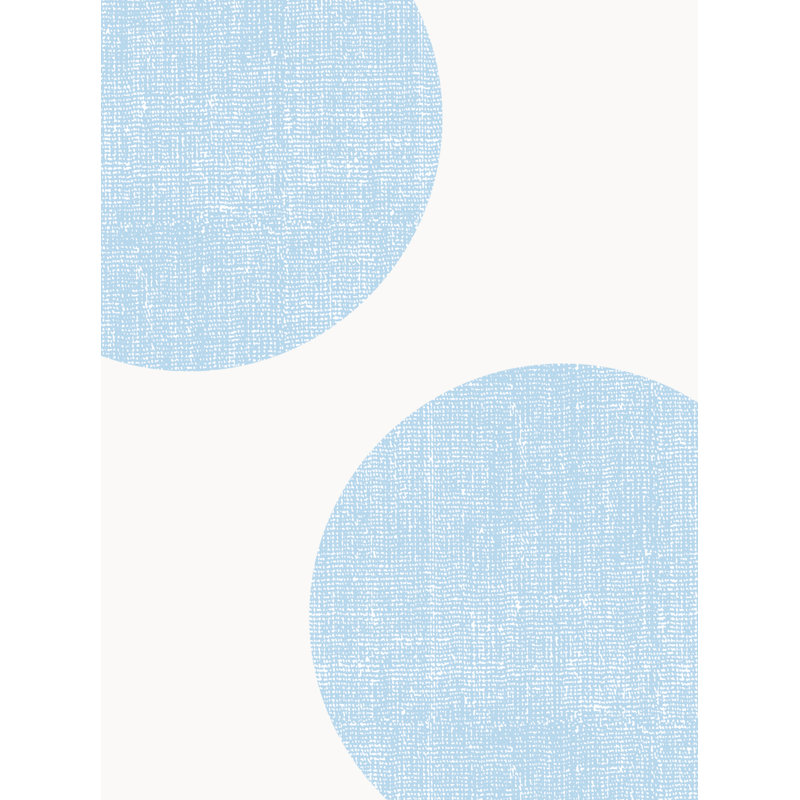 Pois et adhésifs en vinyle texturé à pois 3 pouces, Bleu ciel