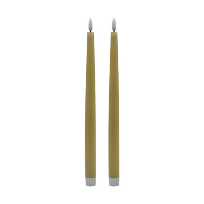 Grande chandelle sans flamme 2 pièces