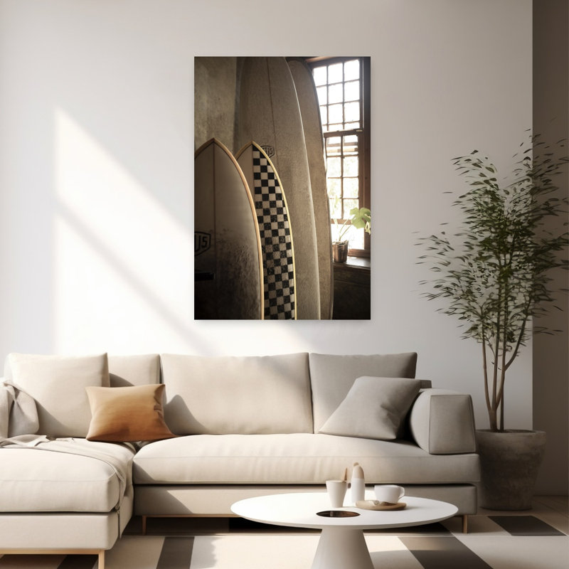 Art contemporain contemporain, paysage abstrait, H 60 po x l 40 po