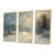 Toile naturelle avec cadre flottant