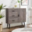 Armoire de rangement au sol avec porte et 3 tiroirs-434867077