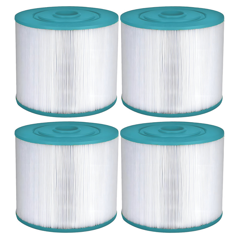 Hurricane Replacement Spa Filter Cartridge for Pleatco PVT50W and Unicel C-8350 (4 Pack)