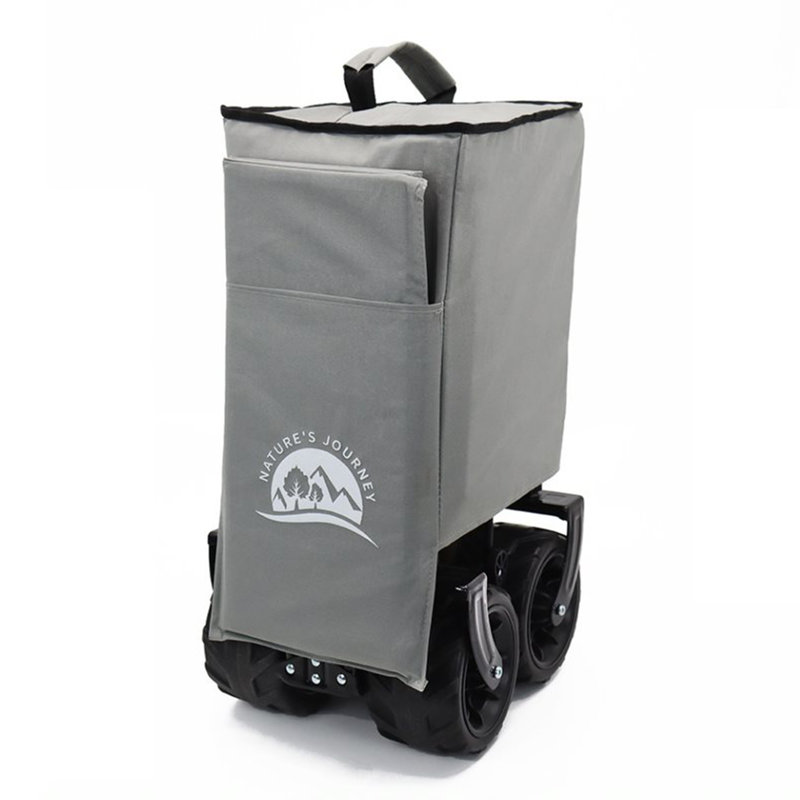 Wagon pliable, gris