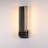 Admiral Small Sconce, Black-Gold/White