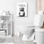 Funny Bathroom Canvas Wall Art Cute Otter Wall Decor Bathroom Animal Poster Print Funny Otter Holding Toilet Paper Drawing Picture Artwork-1995369519