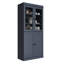 Garde-manger Palace 100% bois massif 32 po avec verre transparent, portes Shaker et tablettes réglables Palace Imports-119743336