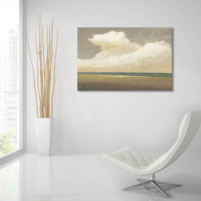 Art mural en verre épique «Prairie Summer» par James Wiens, H 24 po x l 36 po