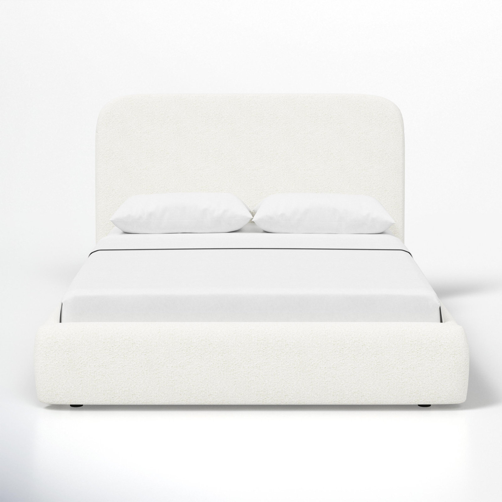 Daphne 46" Platform Bed, Twin, White
