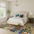 Machine Washable Indoor/Outdoor Chantille ACN2349 Abstract Rug-1972445131