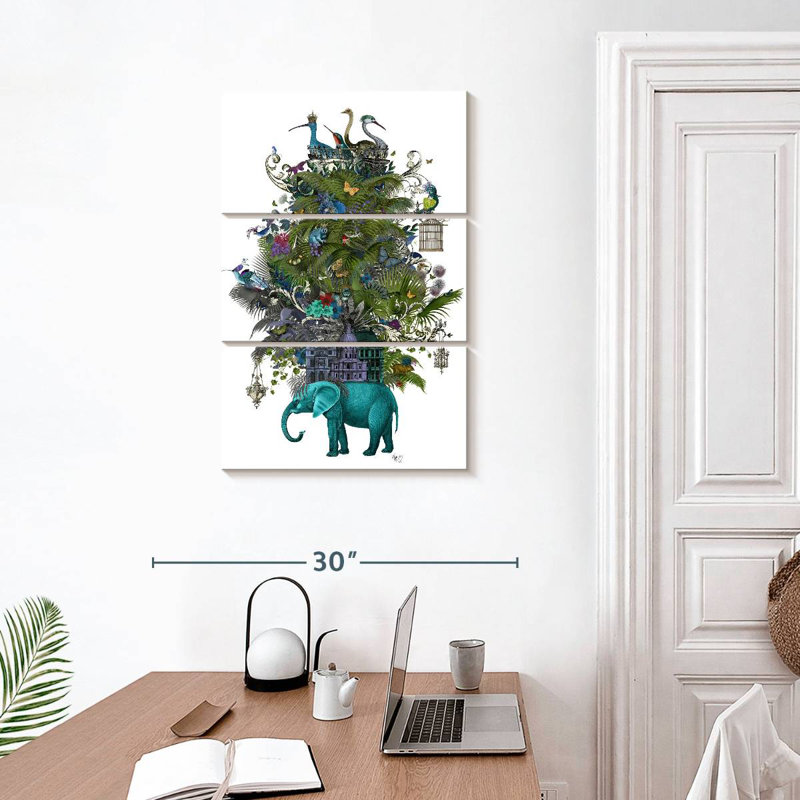 La cage à oiseaux I, H 45 po x l 28 po