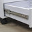 FixtureDisplays® 17 X 15 X 25" 5-Drawer Cabinet, White Bedside Table Nightstand, Slide Drawer, Easy Mobility on Wheets 10200