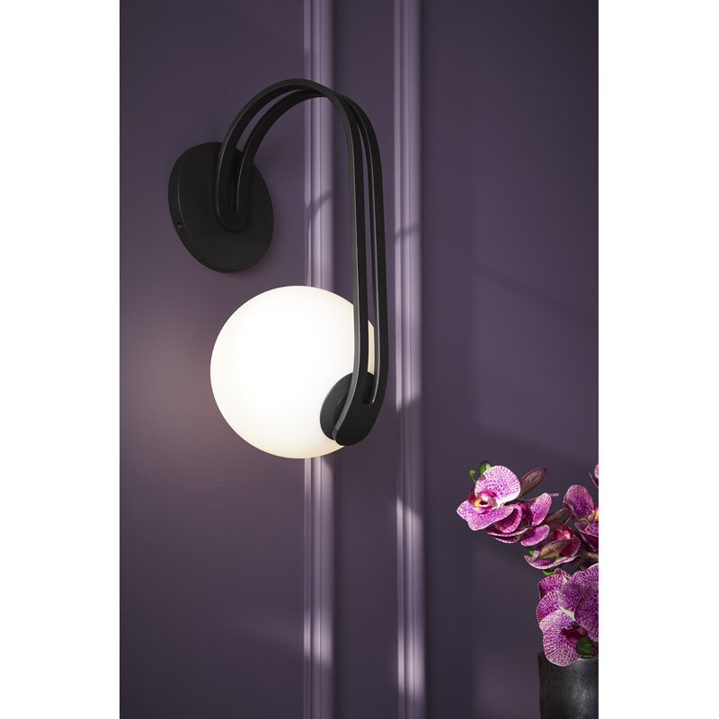 Kraga 13" 1 - Light Sconce, Polished Chrome