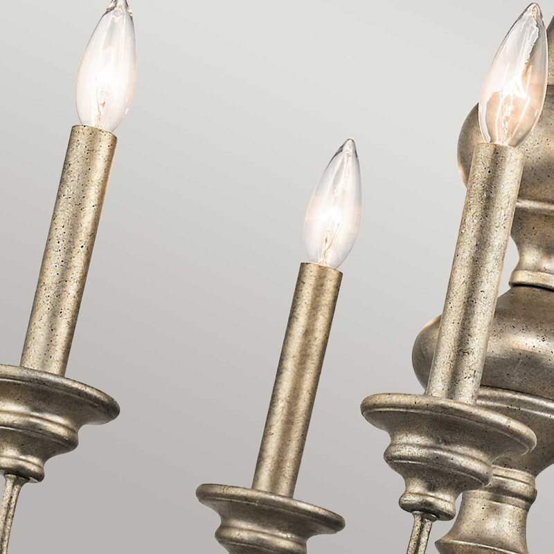 Draughn 5 - Light Candle Style Chandelier