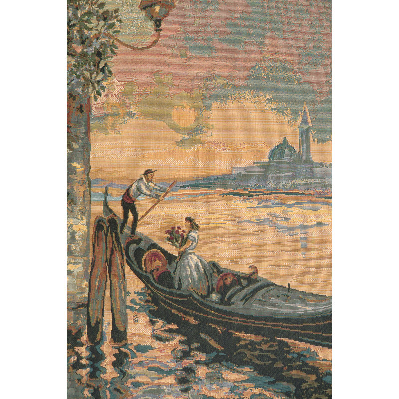 Italian Loom Woven Cotton Blend Wall Hanging