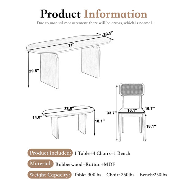 Product Dimensions