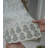 Floral Block Print Linen Pleated Curtain – Surajmuki Gray Floral Light Filtering Window Curtain-1294711751