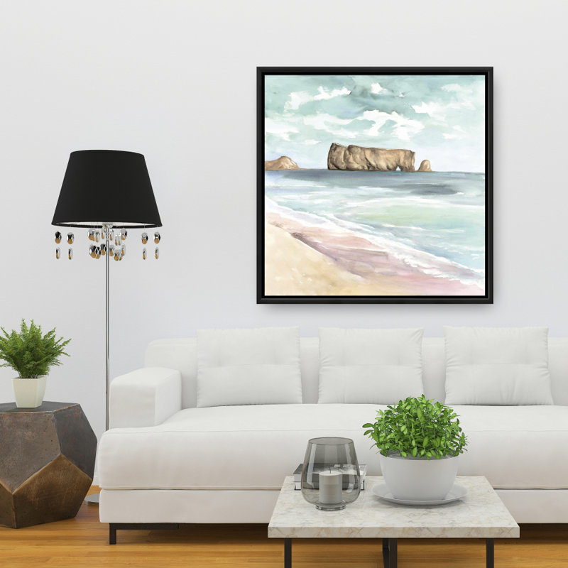 "Rocher Percé" sur toile