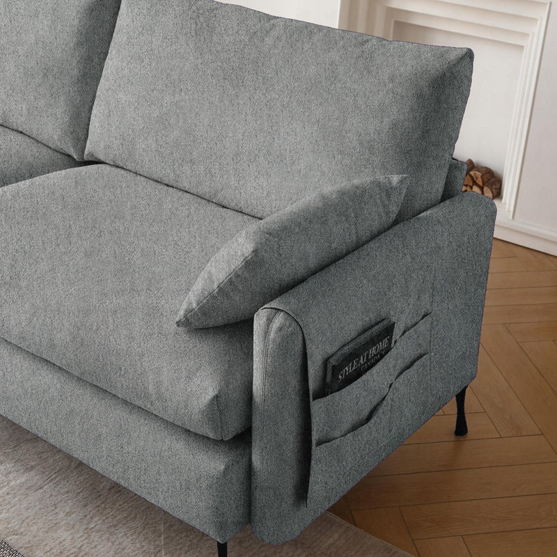 Canapé 3 places Modern Couches, Gris