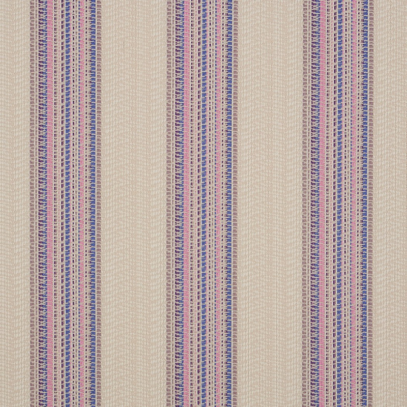 Bendita Stripe Indoor/Outdoor Fabric, Lilac
