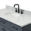 Meuble-lavabo simple en bois massif 48 po avec lavabo en marbre de Carrare 0,75 po Jameal-1033015835-1070654138-1029968798