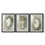 Coquille d'huître neutre I - reproduction sur mesure encadrée de qualité supérieure - 3 pièces-34139045-34139035