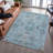 Premium Machine Washable Gurubaksh AMF1156 Floral Rug-349185321