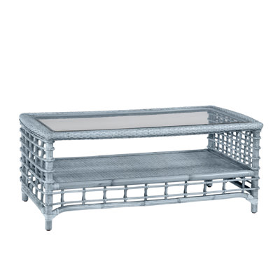 Table basse à 4 pieds avec rangement Luca
