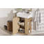 Meuble-lavabo 21,6 po avec lavabo en céramique
