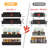 6 Pack Magnetic Spice Rack Organizer