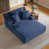 Velours côtelé bleu sélectionné