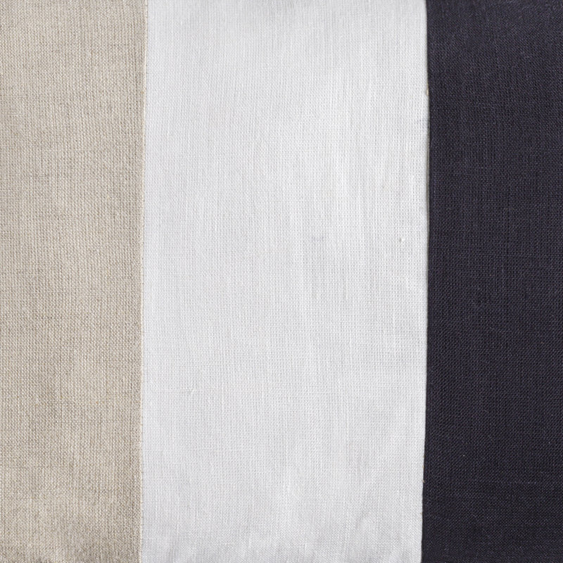 Coussin lombaire rectangulaire 100% lin Hegg, Polyester / Bourre en polyester