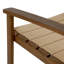 Isolde Outdoor Teak Lounge Chair