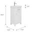 Ensemble de meuble-lavabo simple 18 po Caitlyn-1329002336
