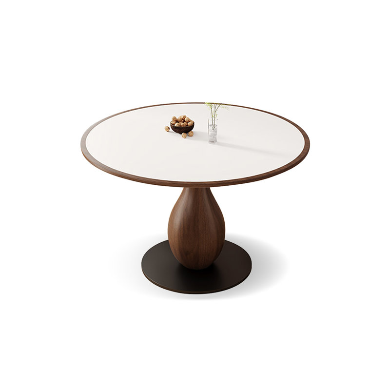Table de salle à manger blanche, H 29,53 po x L 39,37 po x l 39,37 po