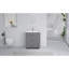Ensemble de meuble-lavabo 30 po avec lavabo en céramique, armoire de rangement moderne autoportante avec 2 tiroirs-1833950843
