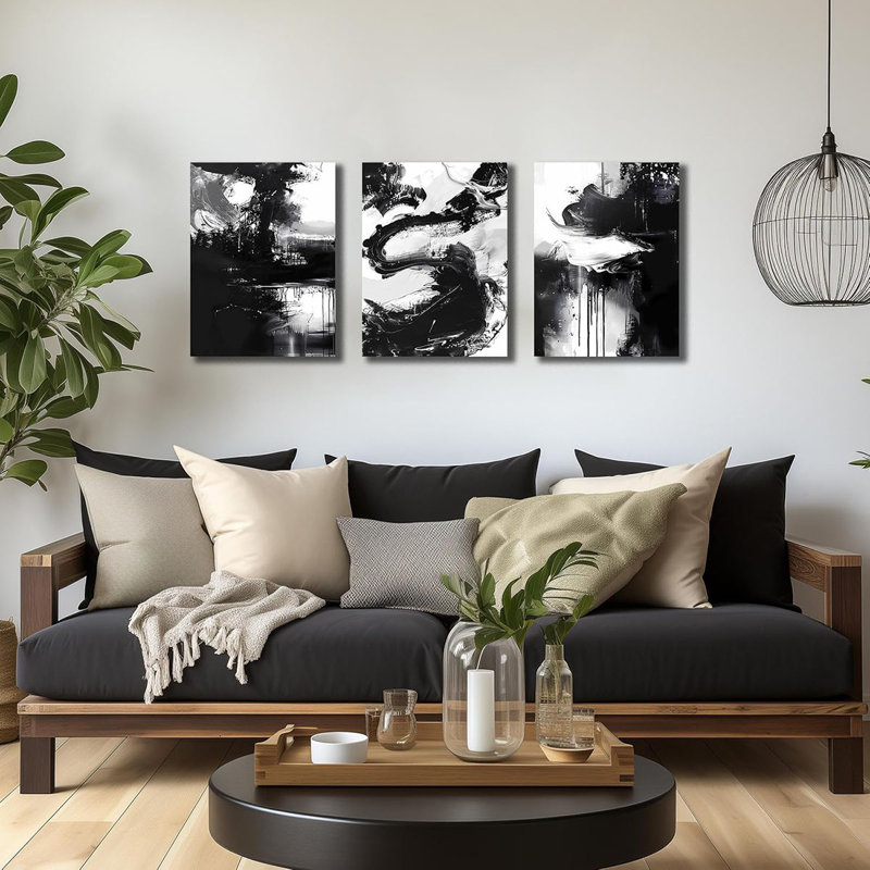 3 Piece Wrapped Canvas Wall Art