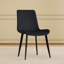 Chaises de salle à manger, chaises de maison de conception moderne, chaises de salle à manger en métal et cuir PU pour la salle à manger de cuisine-1815362504