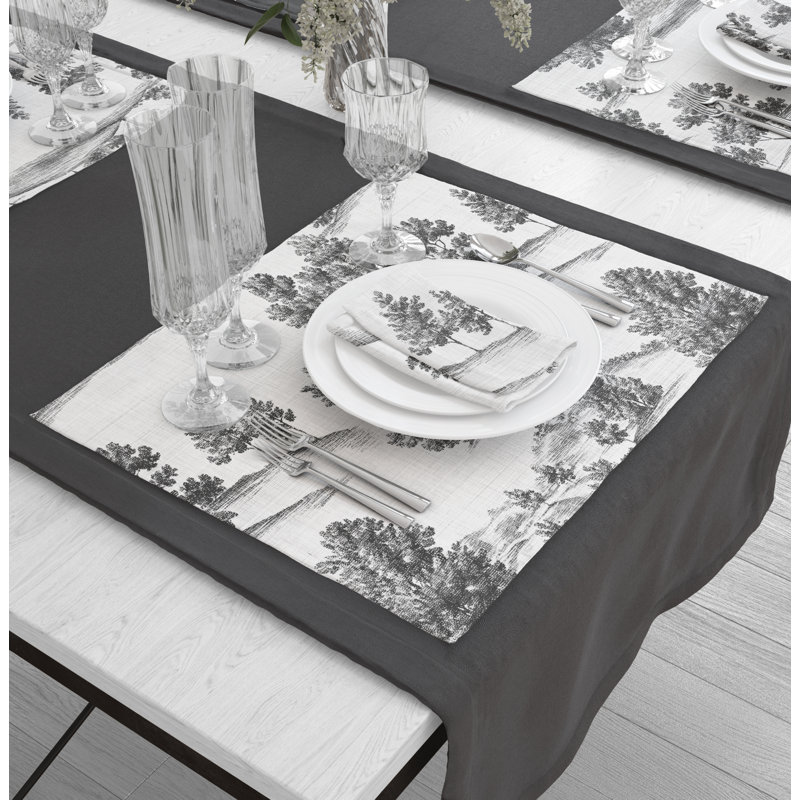 Ensemble de 4 napperons Canva