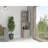 Aun 8 Capacity Gray Wine Cabinet With Functional Shelves 2-Shelf Drink Special Storage Options-121363589