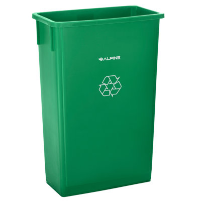 23 Gallon Plastic Recycling Bin