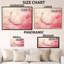 Décoration murale en toile Blush Celestial Glow I - rose céleste-1798682151-1798682148