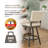 Sunnydale Emerson 26" Swivel Counter Stool-1351770775