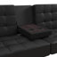 Alaira Full / Double 181.6cm Faux Leather Convertible Sofa
